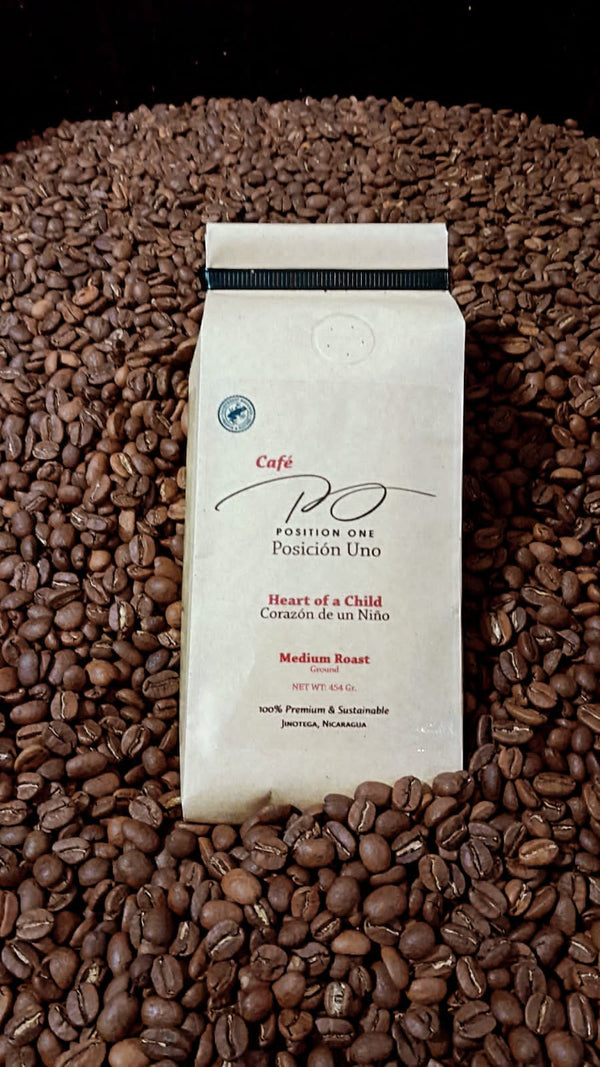 1 lb. coffee  for Children Corazon de un nina - Heart of a Child - JAVA